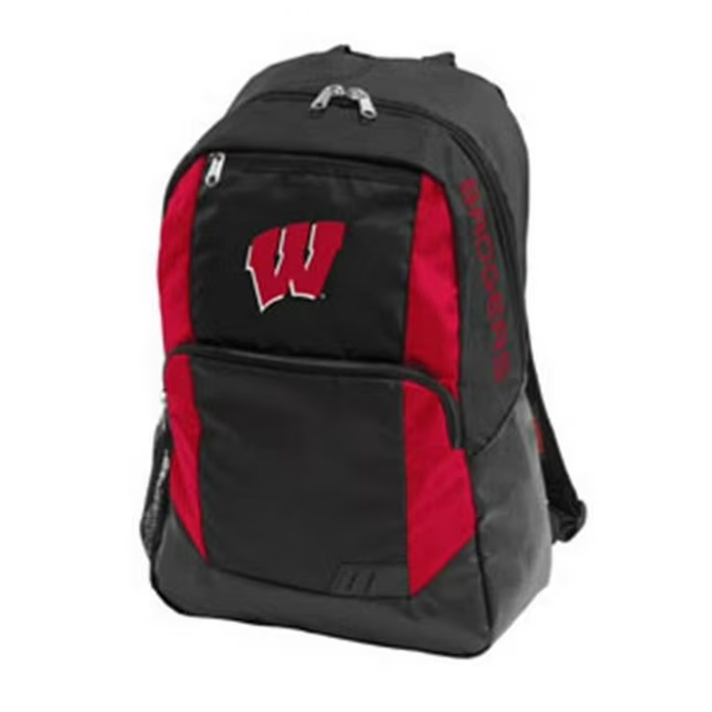 NEW w/ Tags! Logo Brands Wisconsin Badgers Closer Backpack